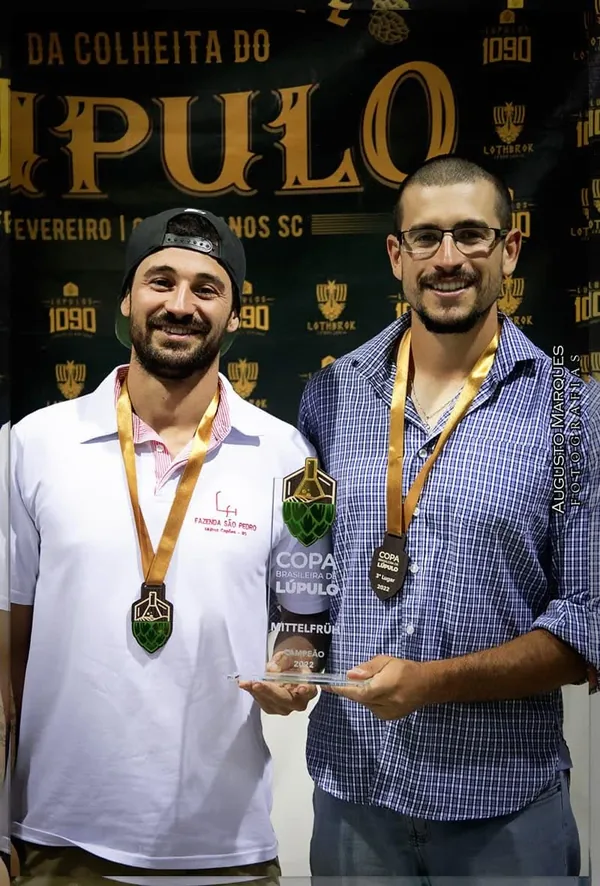 Premiação na Copa Brasileira de Lúpulos 2022